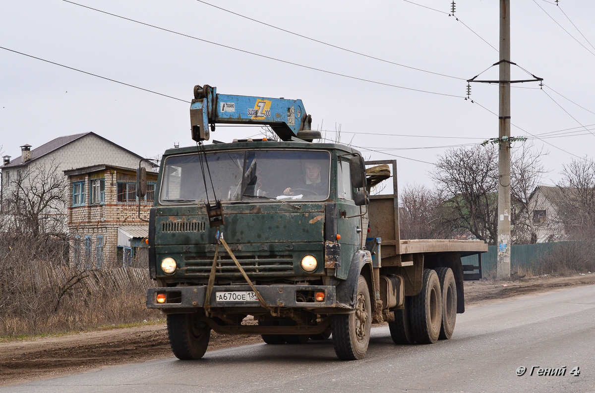 Волгоградская область, № А 670 ОЕ 134 — КамАЗ-5320