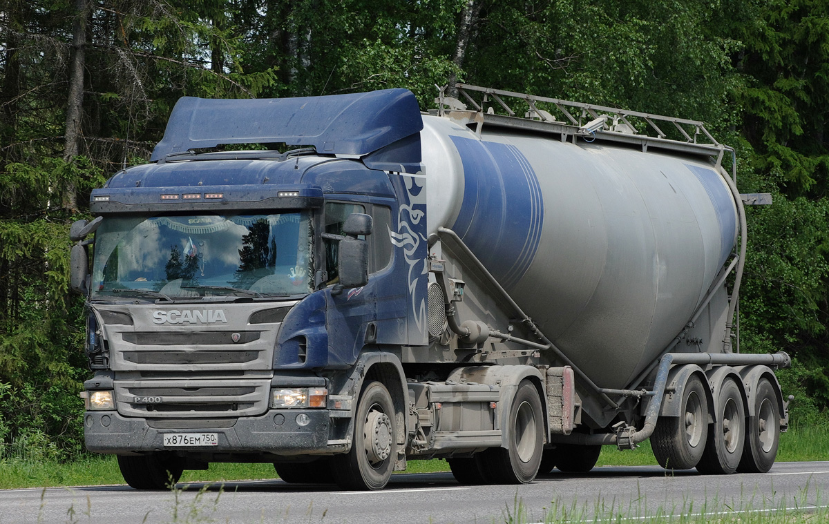 Московская область, № Х 876 ЕМ 750 — Scania ('2011) P400