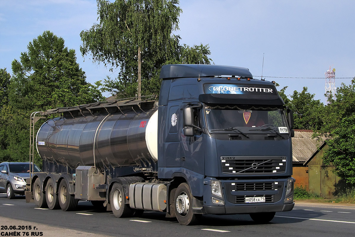 Тульская область, № М 058 ХА 71 — Volvo ('2008) FH.400