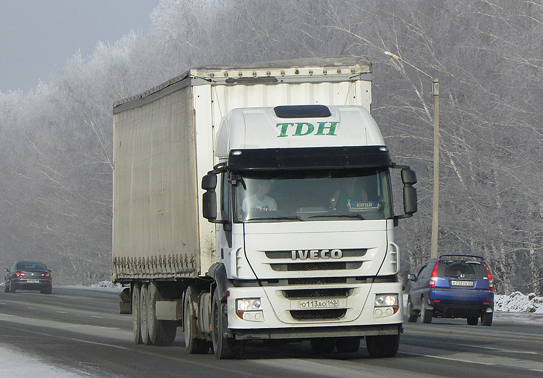 Кемеровская область, № О 113 АО 142 — IVECO Stralis ('2007) 420