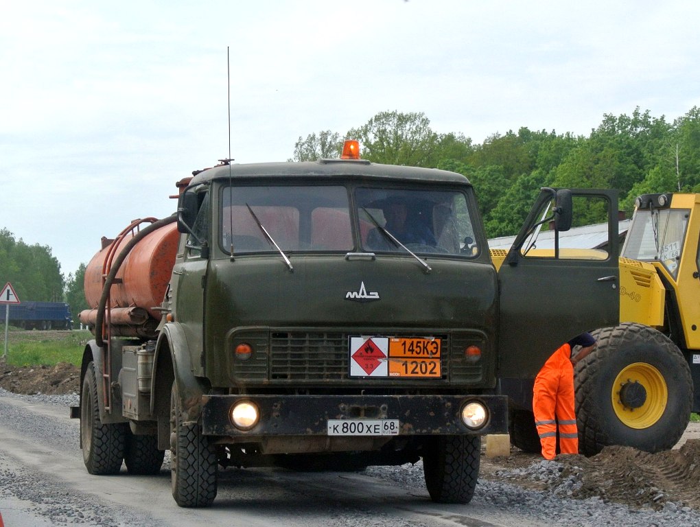 Тамбовская область, № К 800 ХЕ 68 — МАЗ-5334