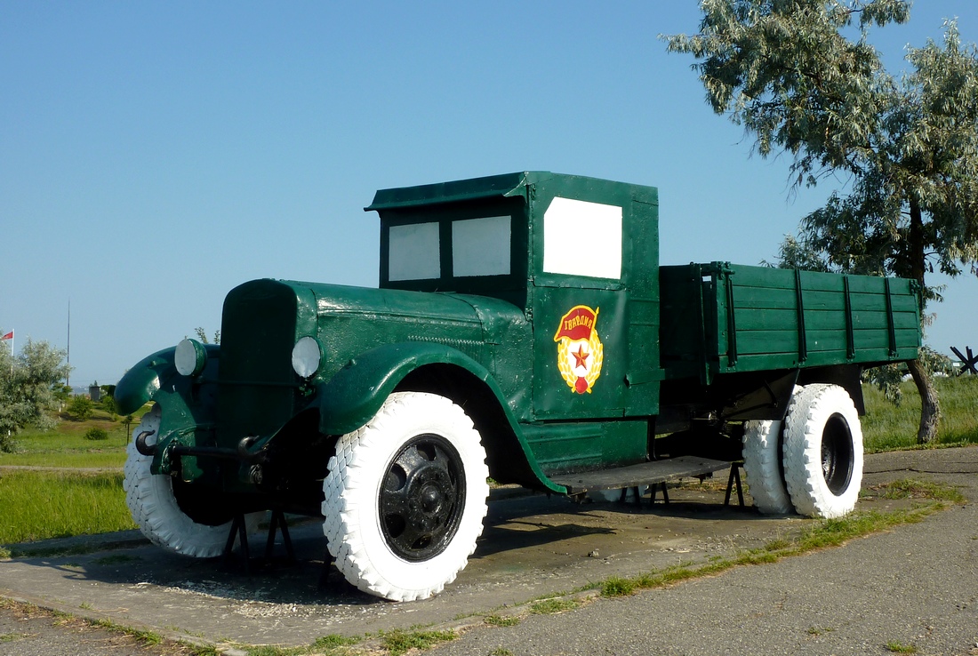 Краснодарский край, № (23) Б/Н 0026 — ЗИС-5; Краснодарский край — Автомобили на постаментах; Техника на постаментах, памятники (Краснодарский край)