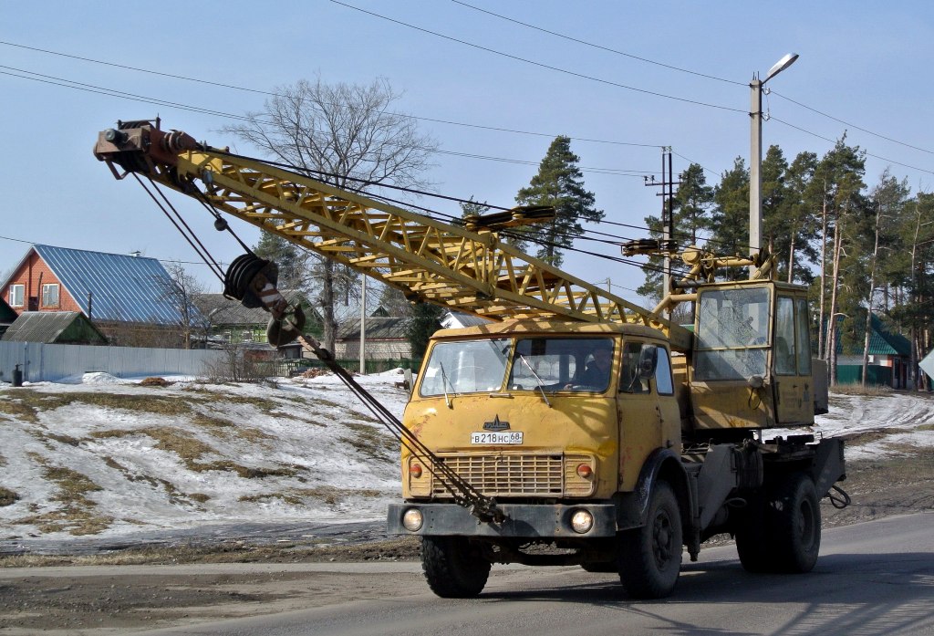 Тамбовская область, № В 218 НС 68 — МАЗ-5334