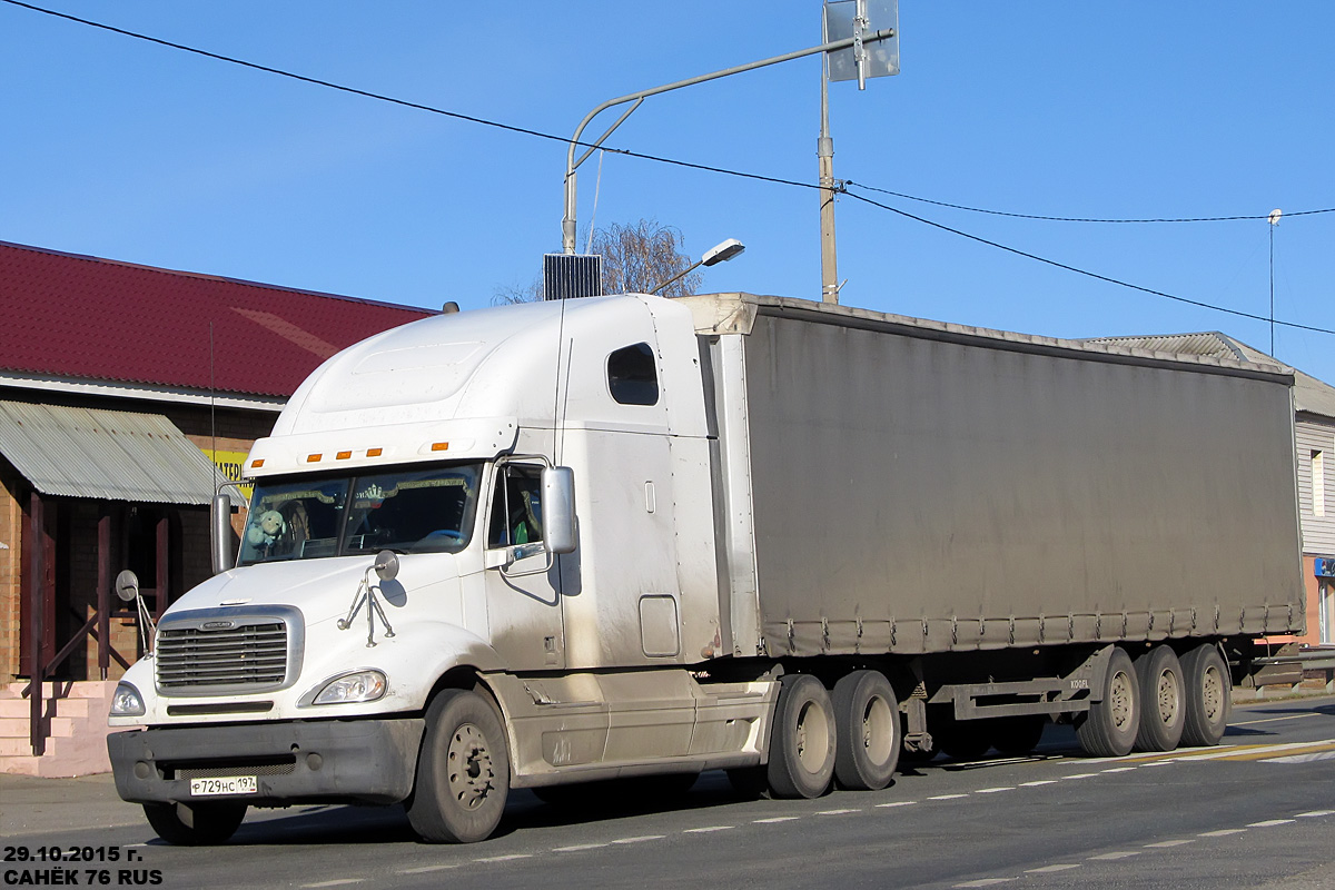 Москва, № Р 729 НС 197 — Freightliner Columbia