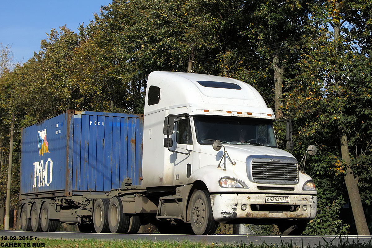 Москва, № С 436 АВ 777 — Freightliner Columbia