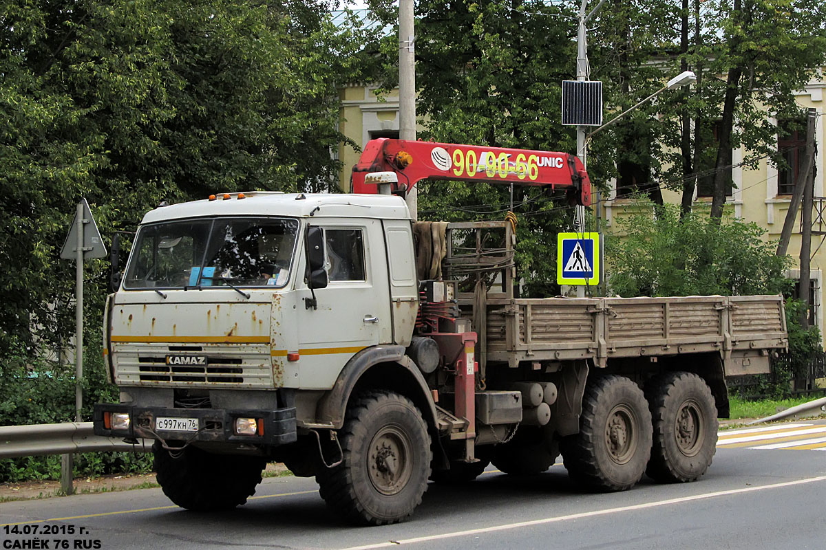 Ярославская область, № С 997 КН 76 — КамАЗ-43118-10 [43118K]