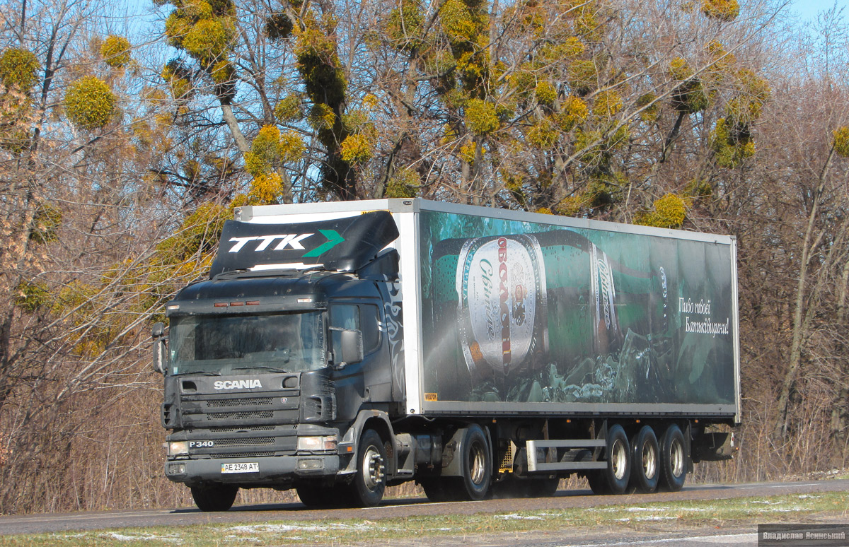 Днепропетровская область, № АЕ 2348 АТ — Scania ('1996) P340