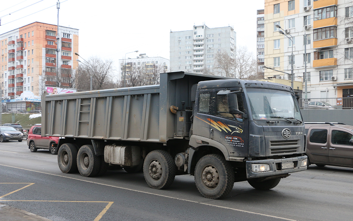 Московская область, № Т 374 ОС 197 — FAW J5 CA3312