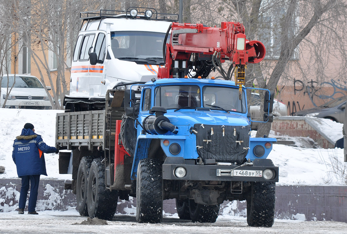 Омская область, № Т 468 ВУ 55 — Урал-4320-60