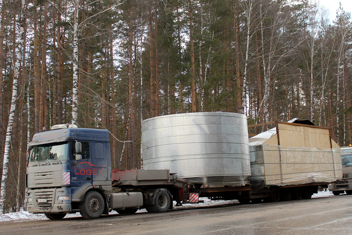 Тверская область, № К 161 ОМ 69 — DAF XF105 FT