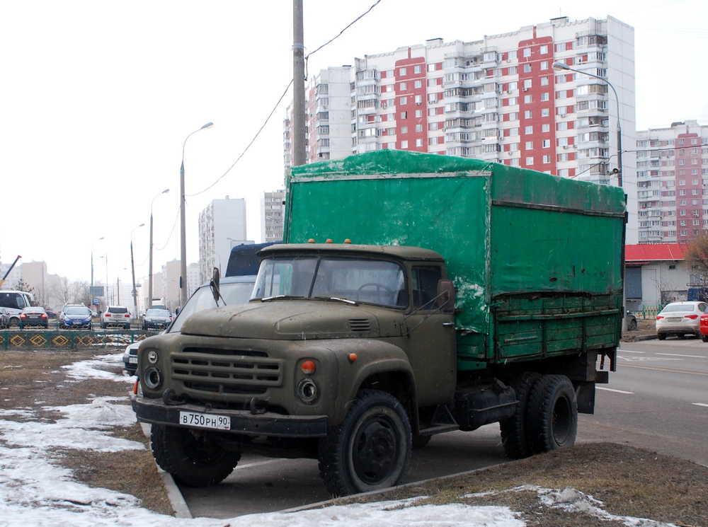 Московская область, № В 750 РН 90 — ЗИЛ-130