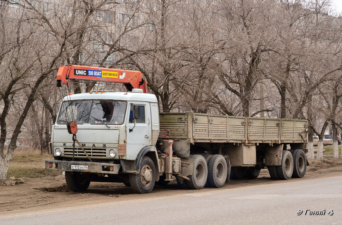 Волгоградская область, № С 172 ХН 34 — КамАЗ-5410