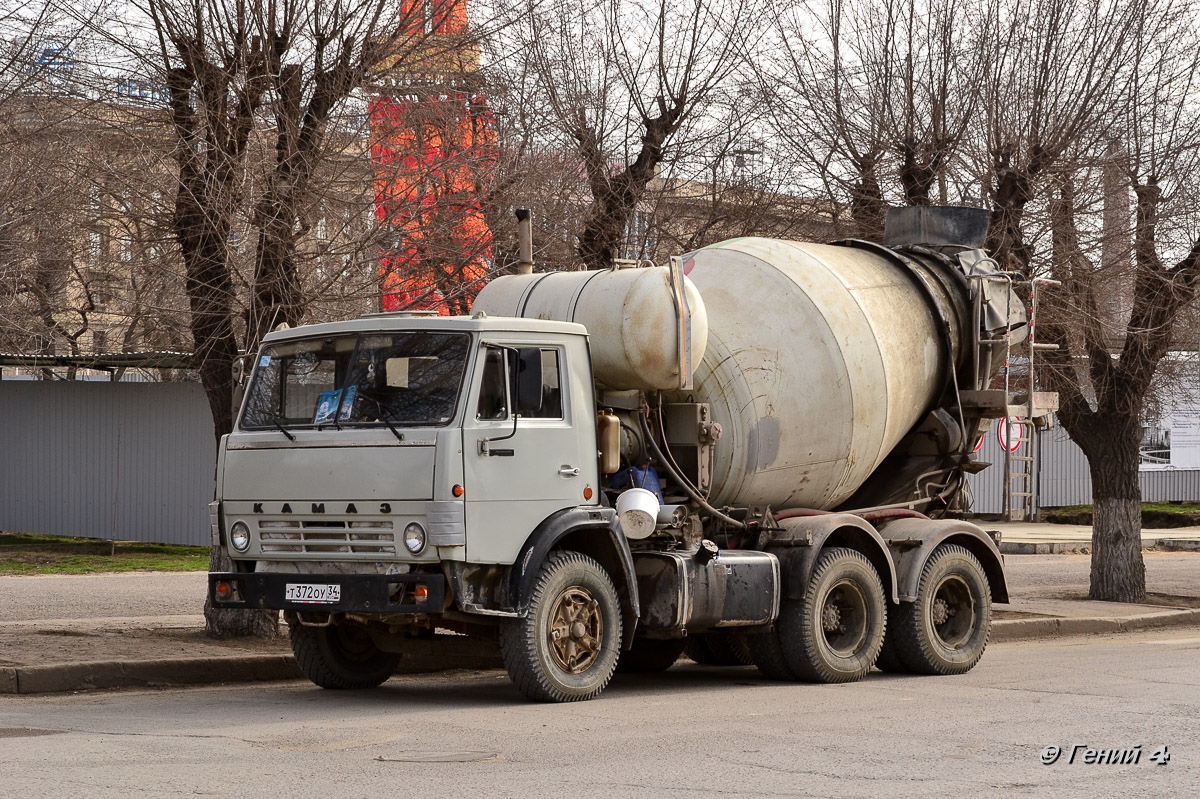 Волгоградская область, № Т 372 ОУ 34 — КамАЗ-5511