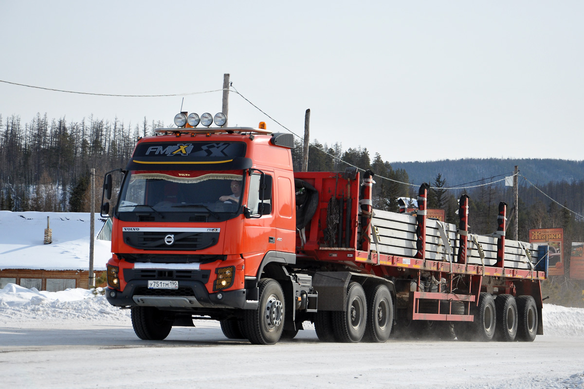 Московская область, № У 751 ТМ 190 — Volvo ('2010) FMX-Series