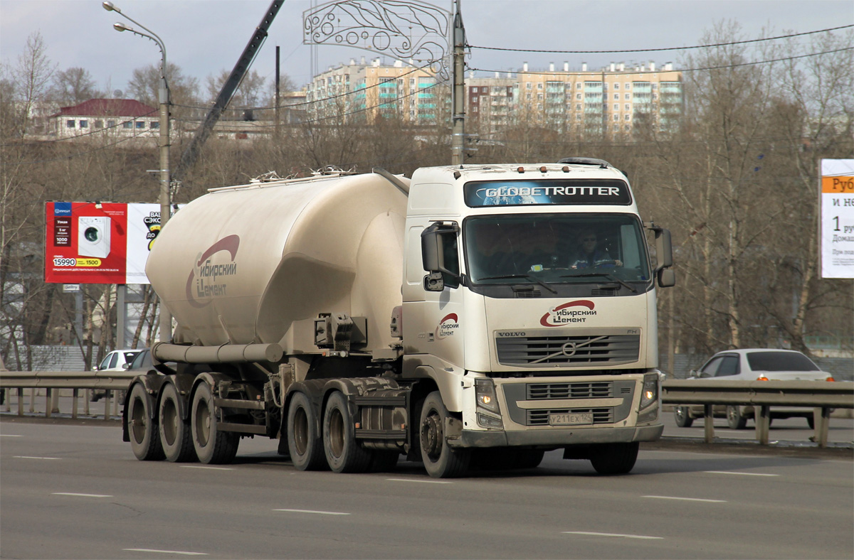 Красноярский край, № У 211 ЕХ 124 — Volvo ('2008) FH.400 [X9P]