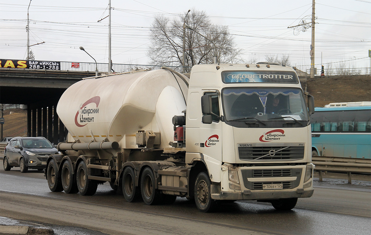 Красноярский край, № Р 106 ВУ 124 — Volvo ('2008) FH.400 [X9P]