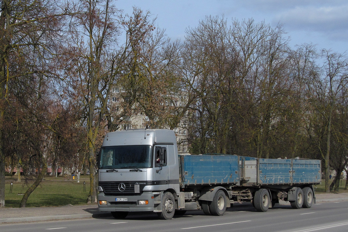 Литва, № AOR 298 — Mercedes-Benz Actros ('1997)