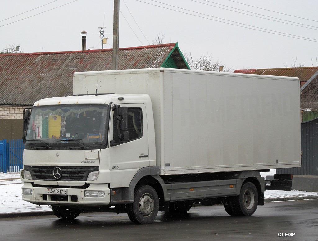 Минская область, № АМ 9817-5 — Mercedes-Benz Atego 815