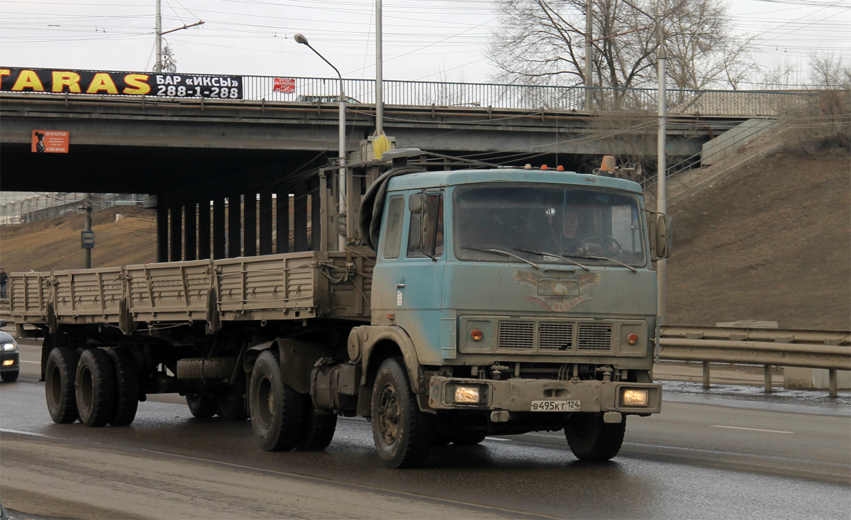 Красноярский край, № В 495 КТ 124 — МАЗ-54323