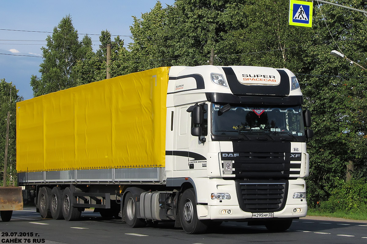 Брянская область, № М 295 МР 32 — DAF XF105 FT