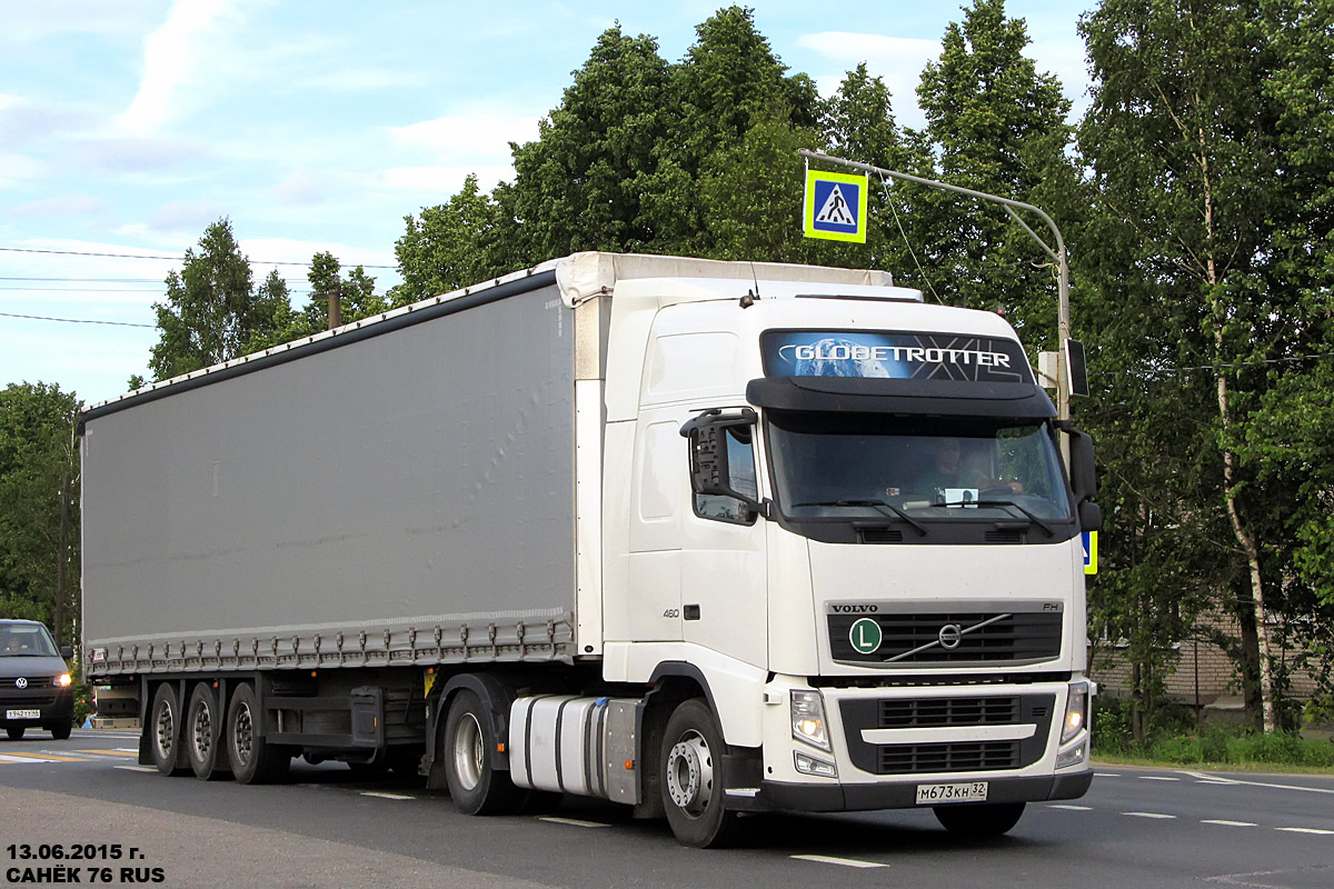 Брянская область, № М 673 КН 32 — Volvo ('2008) FH.460