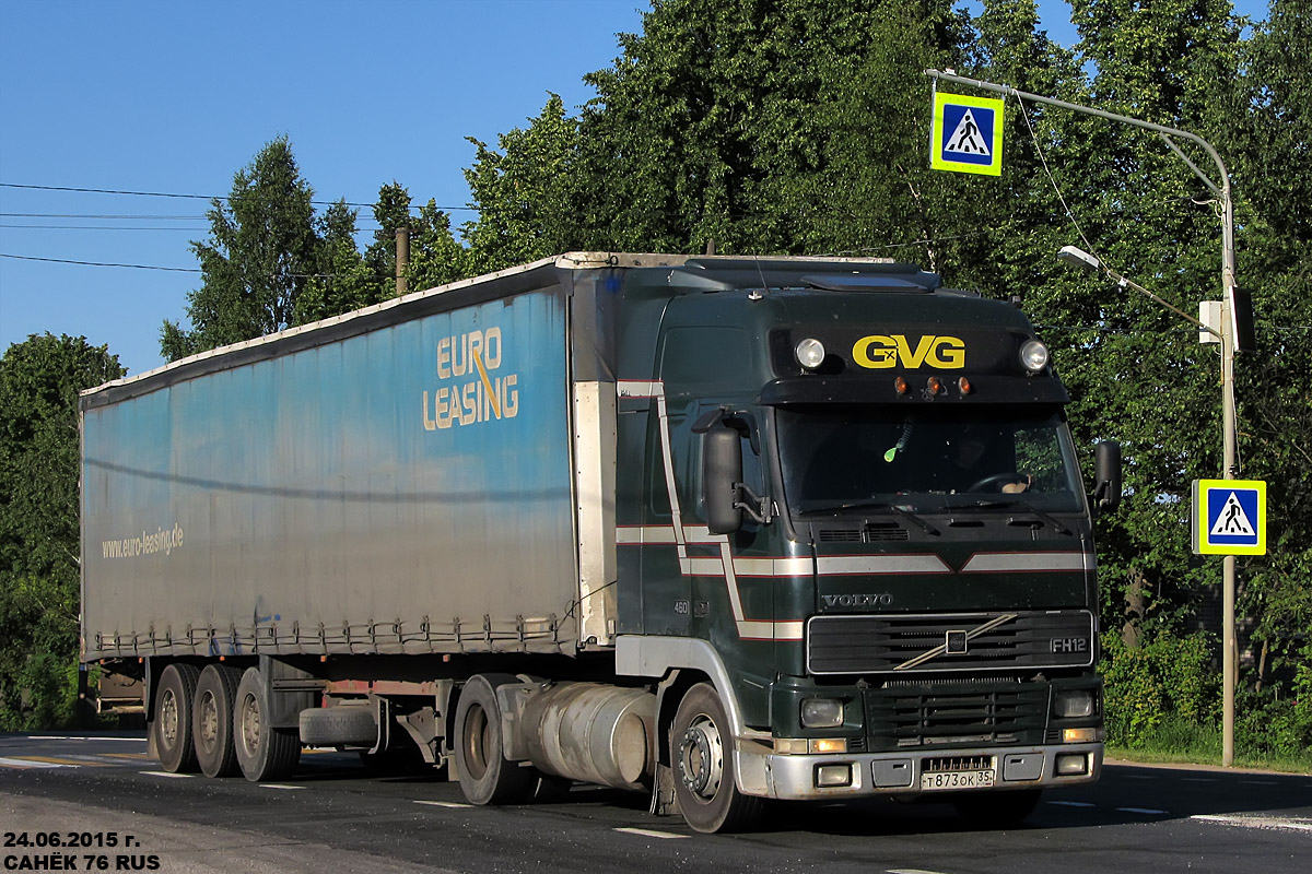 Вологодская область, № Т 873 ОК 35 — Volvo ('1993) FH12.460