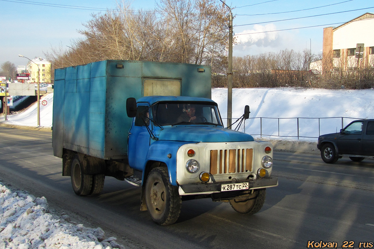 Алтайский край, № К 287 ТС 22 — ГАЗ-52-04