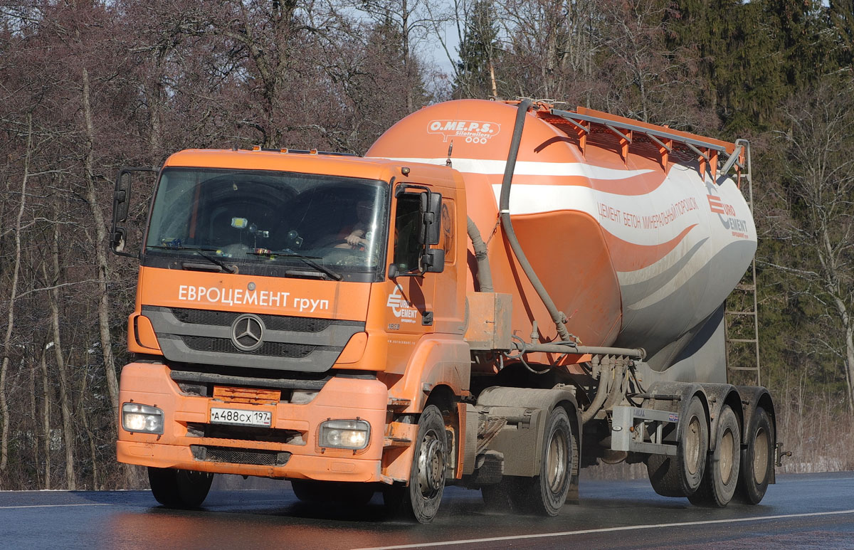 Москва, № А 488 СХ 197 — Mercedes-Benz Axor 1836