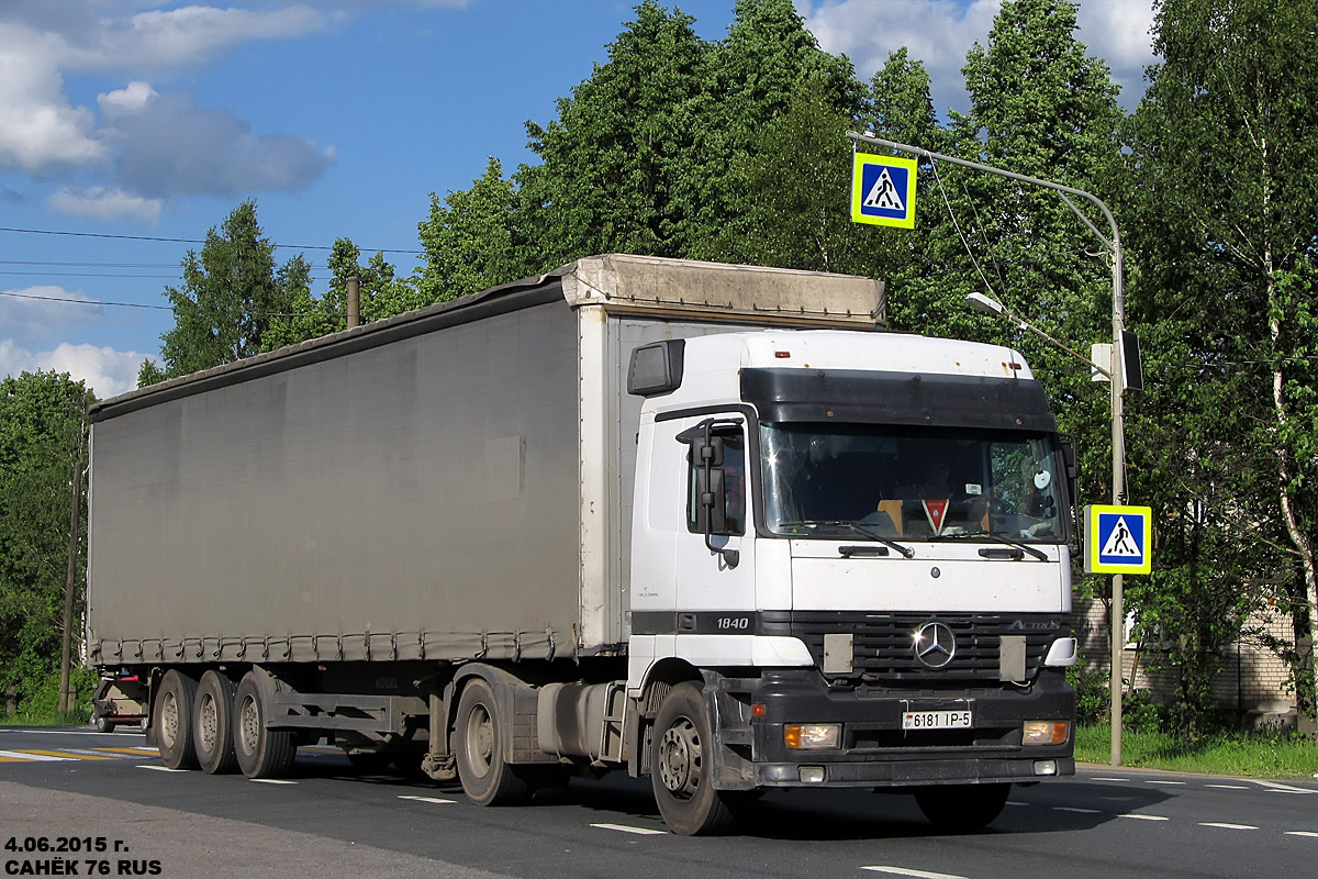 Минская область, № 6181 ІР-5 — Mercedes-Benz Actros ('1997) 1840