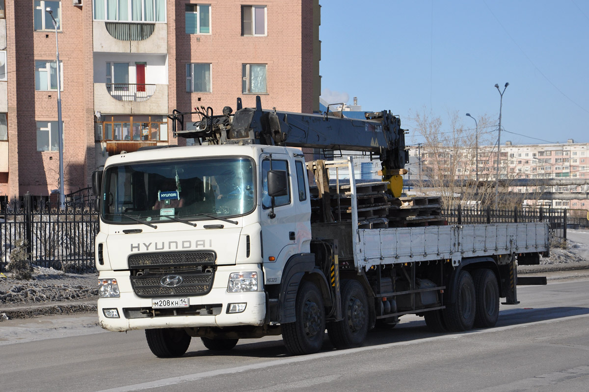 Саха (Якутия), № М 208 КН 14 — Hyundai Power Truck HD320