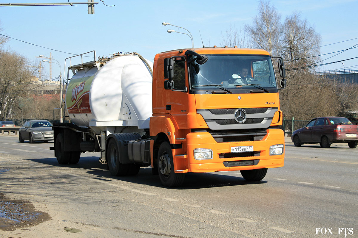 Москва, № К 115 ВВ 777 — Mercedes-Benz Axor 1835