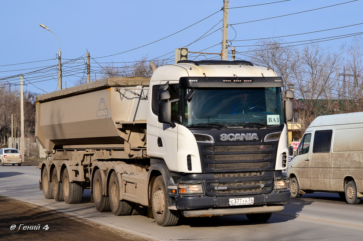 Волгоградская область, № С 377 УА 34 — Scania ('2009) R500