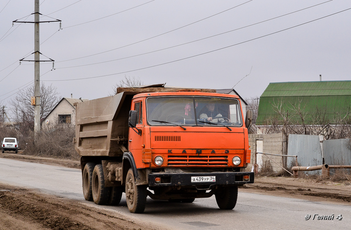 Волгоградская область, № А 439 УР 34 — КамАЗ-55111 [551110]