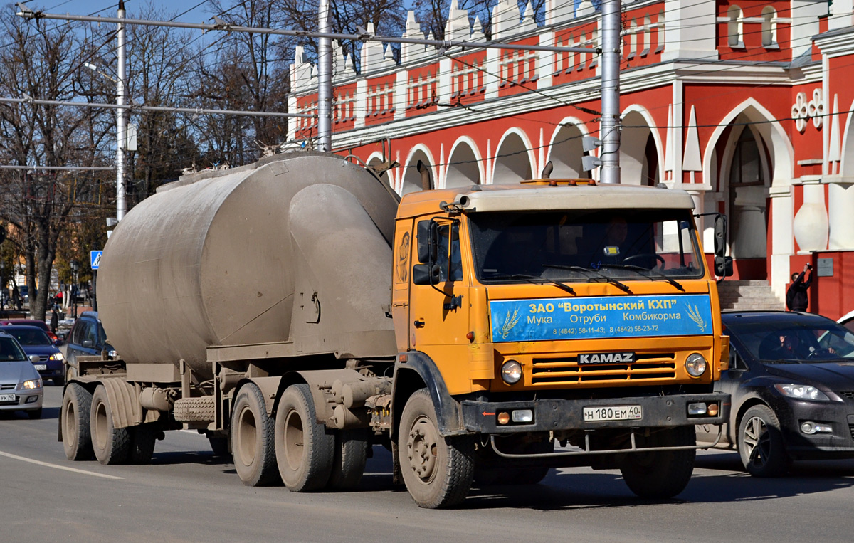 Калужская область, № Н 180 ЕМ 40 — КамАЗ-5410