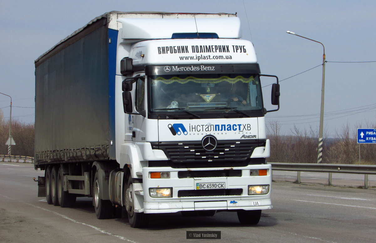 Львовская область, № ВС 6590 СК — Mercedes-Benz Axor 1835