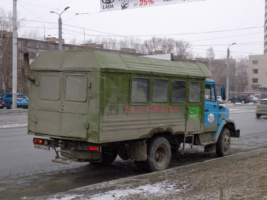 Челябинская область, № М 482 КА 74 — ЗИЛ-433362