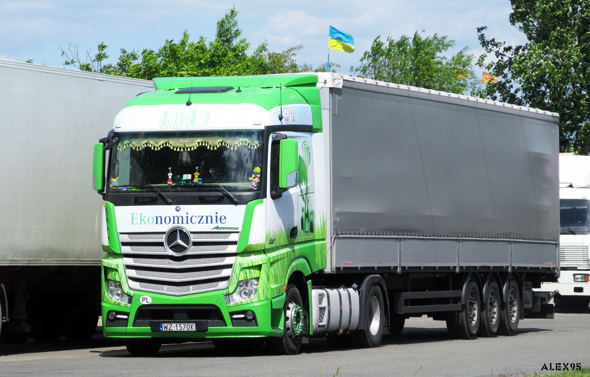 Польша, № WZ 1570K — Mercedes-Benz Actros ('2011) 1845