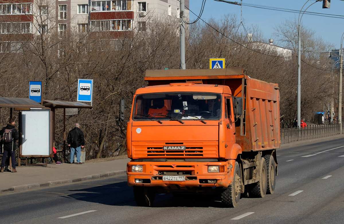 Москва, № В 422 ТЕ 197 — КамАЗ-6520 [652000]