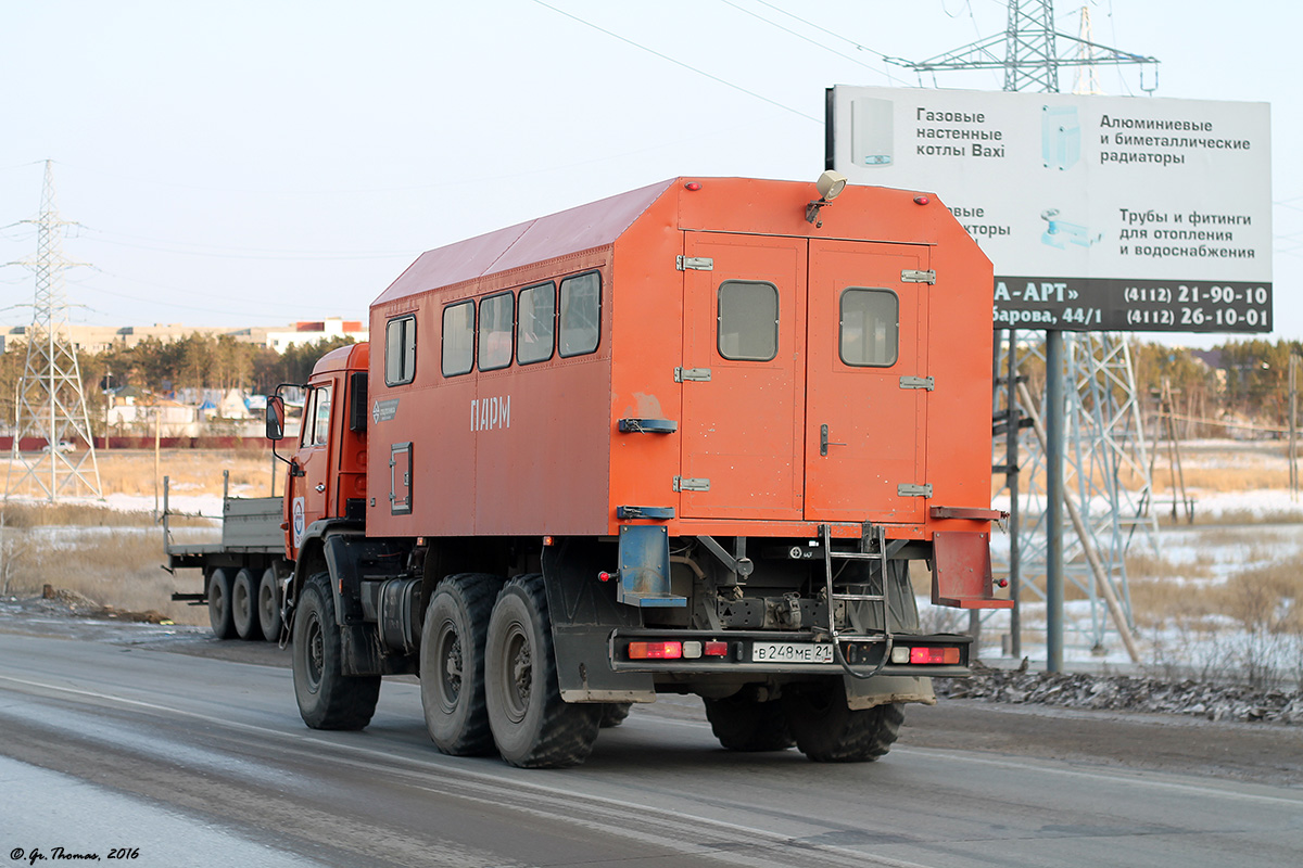 Чувашия, № В 248 МЕ 21 — КамАЗ-43114-15 [43114R]