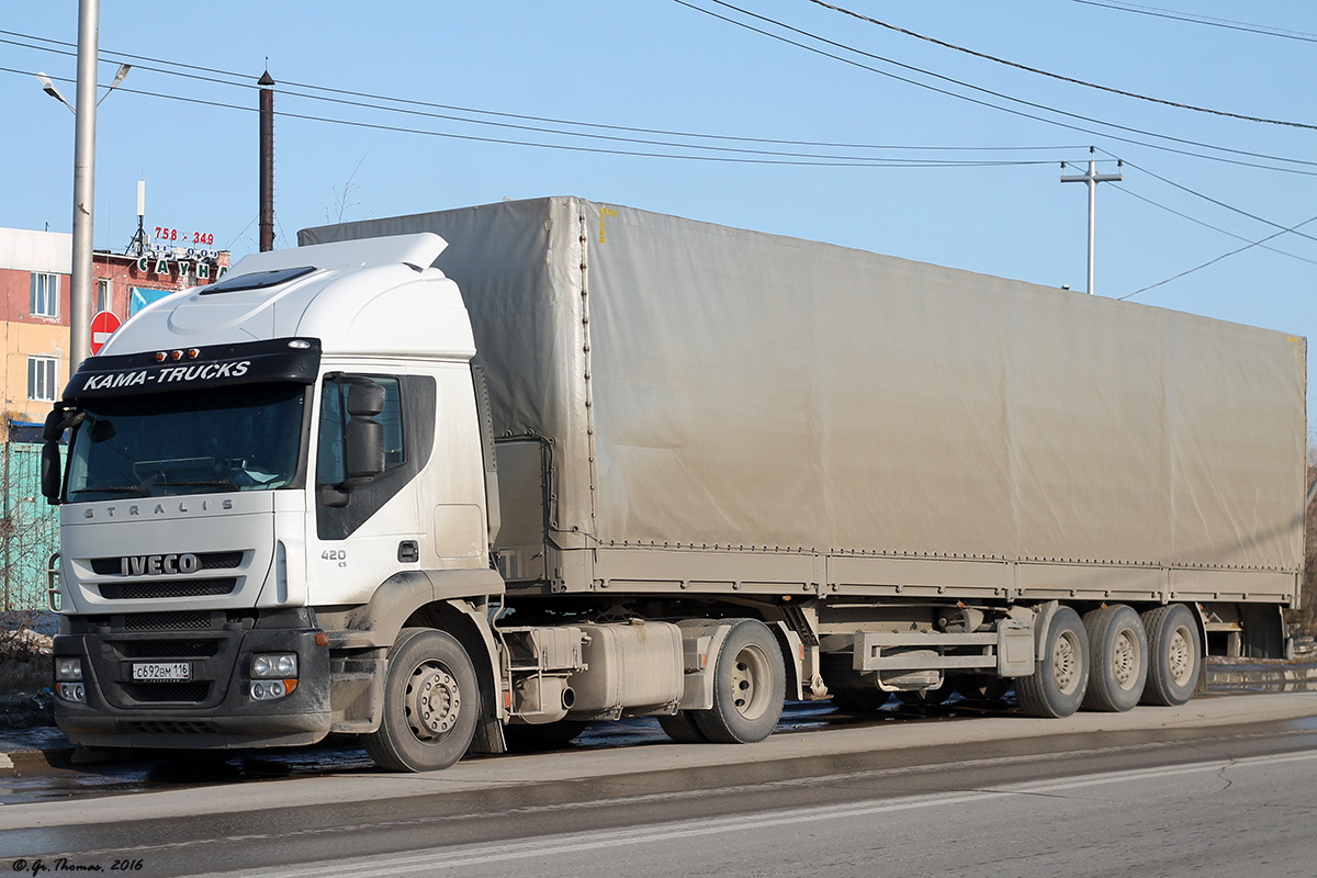 Татарстан, № С 692 ВМ 116 — IVECO Stralis ('2007) 420