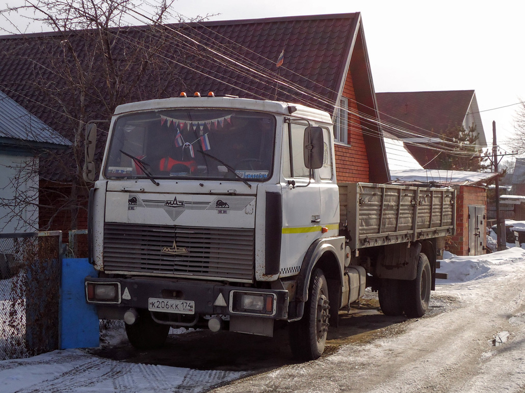 Челябинская область, № К 206 КК 174 — МАЗ-5336A3