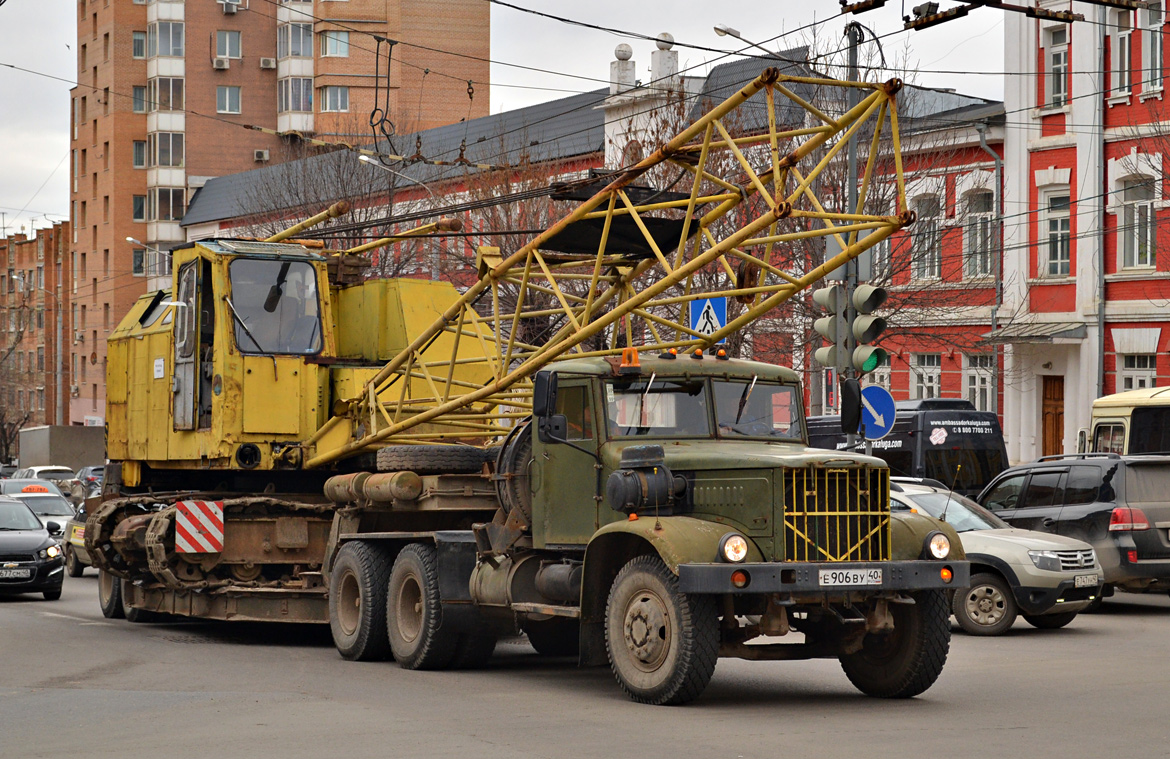 Калужская область, № Е 906 ВУ 40 — КрАЗ-258Б1