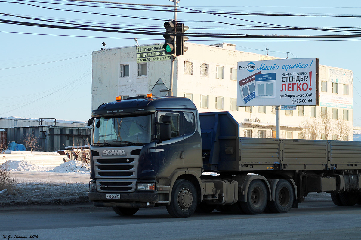 Саха (Якутия), № Н 720 КУ 14 — Scania ('2009) G440