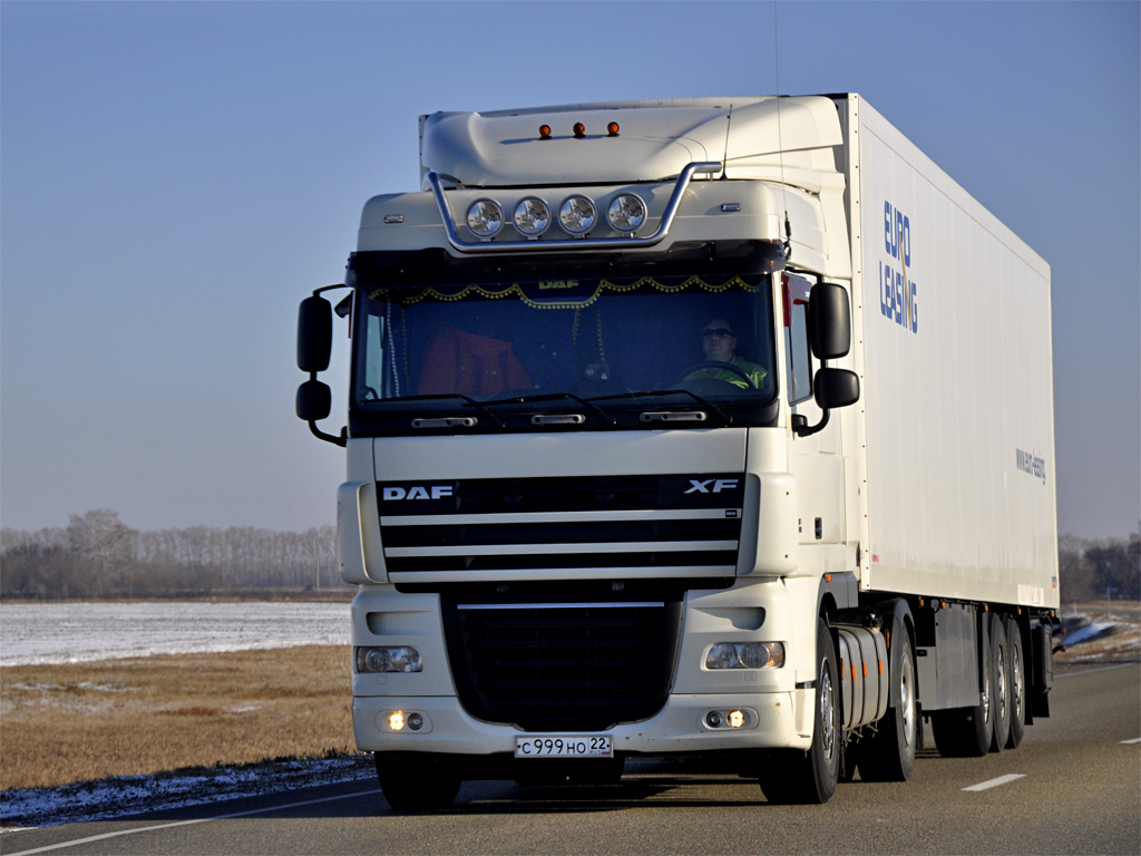 Алтайский край, № С 999 НО 22 — DAF XF105 FT