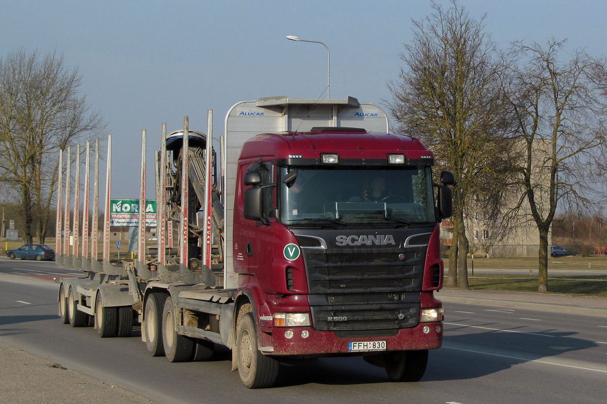 Литва, № FFH 830 — Scania ('2009) R500