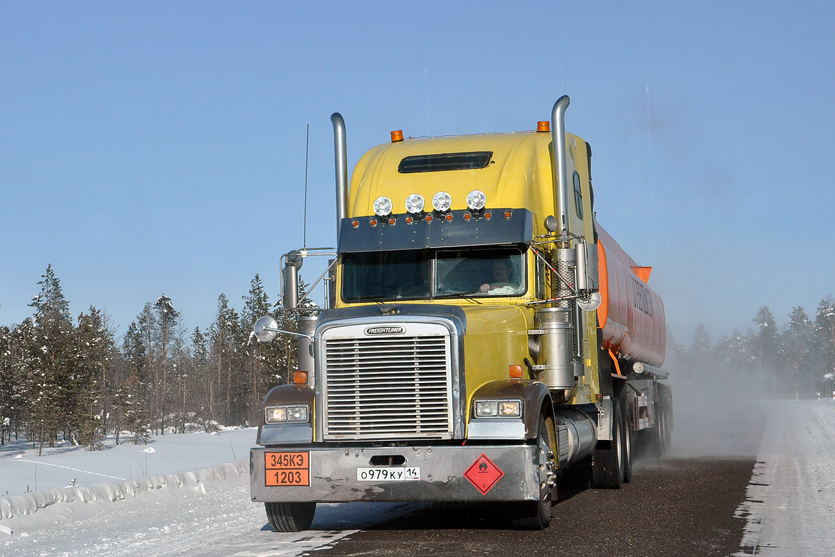 Саха (Якутия), № О 979 КУ 14 — Freightliner FLD 132 Classic XL