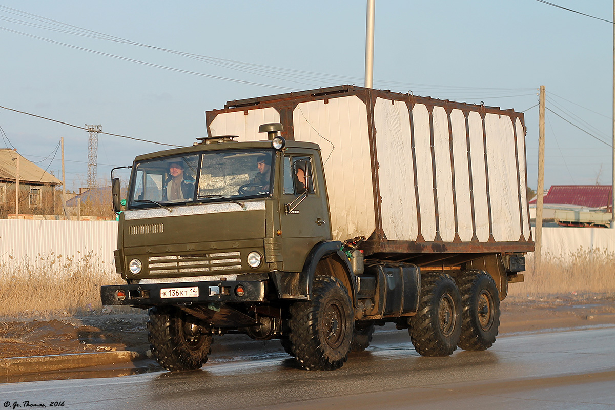 Саха (Якутия), № К 136 КТ 14 — КамАЗ-4310