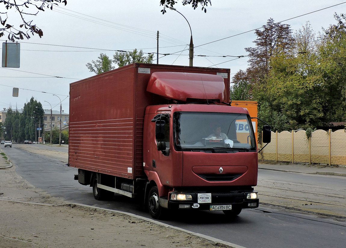 Волынская область, № АС 6924 ВС — Renault Midlum