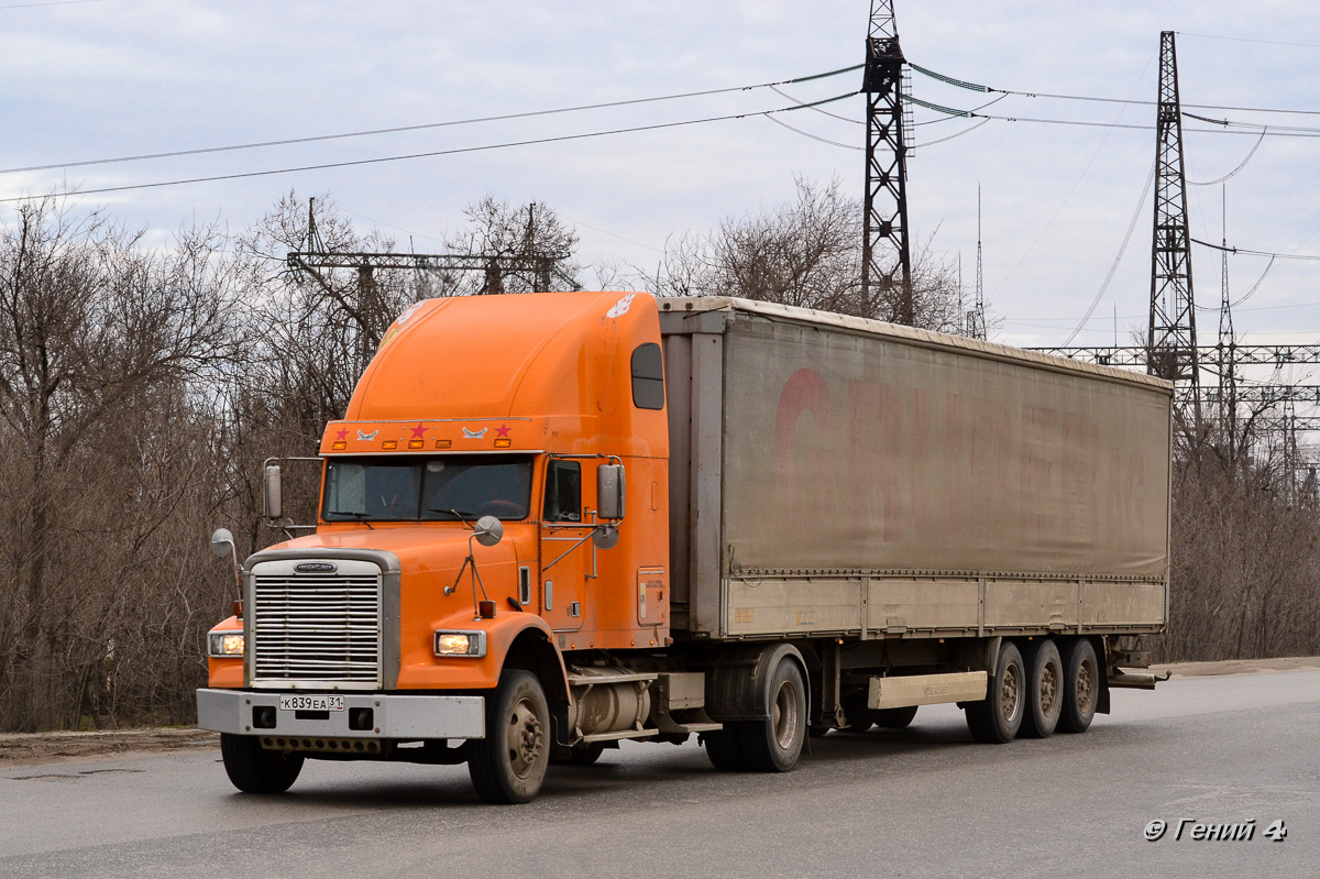 Волгоградская область, № К 839 ЕА 31 — Freightliner FLD 120 SD