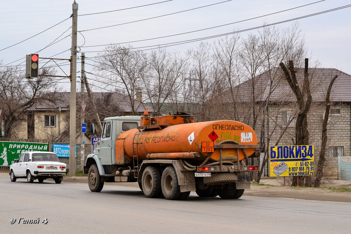 Волгоградская область, № А 470 ТК 34 — ЗИЛ-133Г42